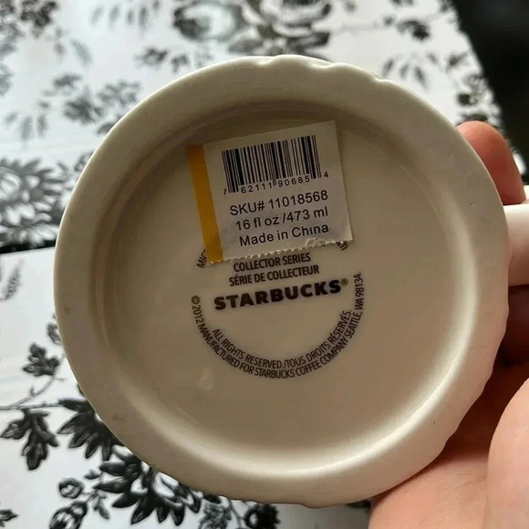 NWT SAN FRANCISCO Starbucks coffee Cup Mug 16oz Relief 3D Collector Series - Picture 3 of 3